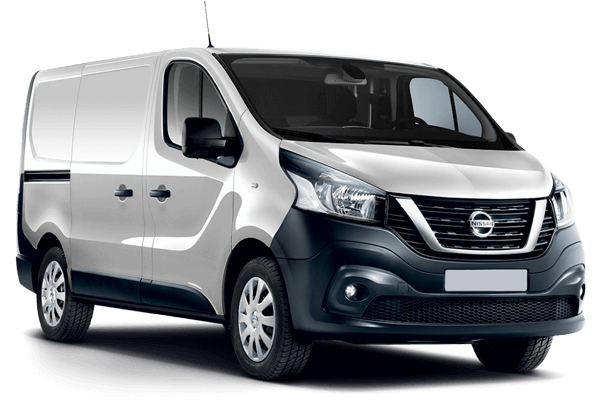 Vue latérale du fourgon NISSAN NV300 - 2016 – modèle utilitaire aménageable